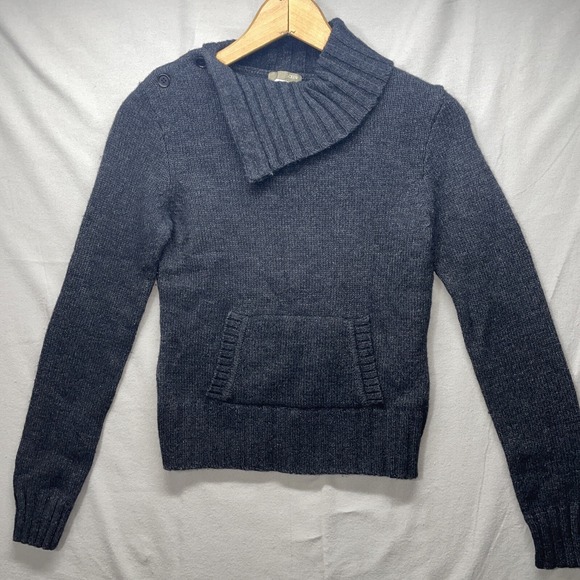 J.CREW Sweaters - Women's J. Crew Lambswool Alpaca Blend Gray Sweater Size Small